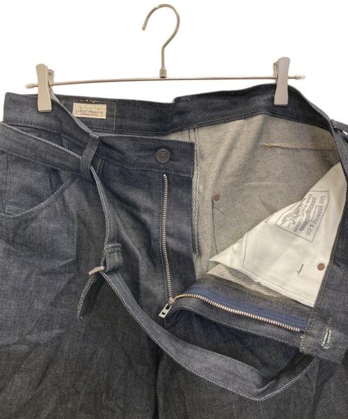 LEVI'S（リーバイス）LEVI'S (リーバイス) EDIFICE (エディフィス) ベルテッドワイドデニムパンツ インディゴ サイズ:SIZE 86cm(W34)の古着・服飾アイテム