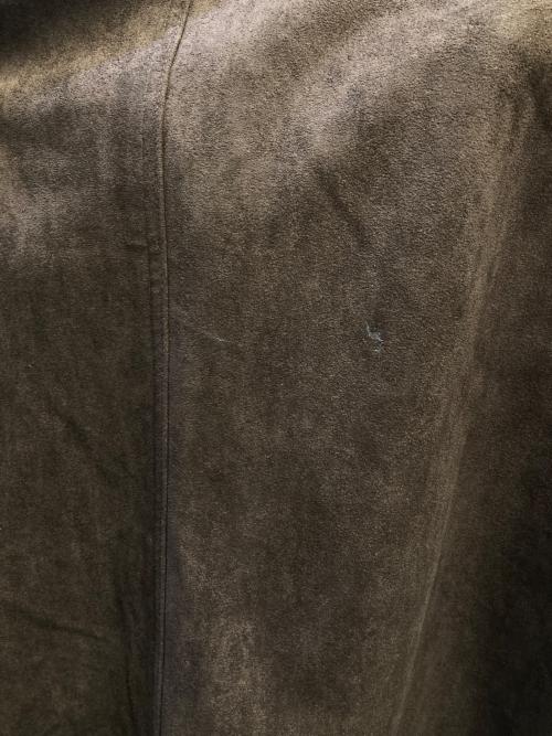 NOGLE（ノグル）NOGLE (ノグル) suede jacket ブラウン サイズ:FREE 未使用品の古着・服飾アイテム