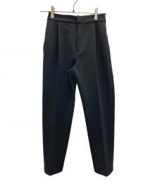 UNITED ARROWS TOKYO（ユナイテッドアローズトウキョウ）の古着「SPONGY タック テーパードパンツ」｜ネイビー