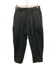STEVEN ALAN（スティーブンアラン）の古着「TW CARGO BOLD BAGGY TAPERED-JUST/パンツ」｜ブラック