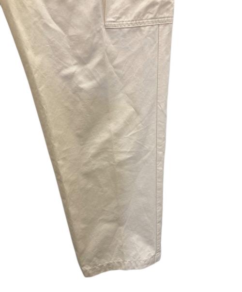 BEAUTY&YOUTH（ビューティーアンドユース）BEAUTY&YOUTH (ビューティーアンドユース) コットンナイロン 6P カームテーパード パンツ アイボリー サイズ:Ｍの古着・服飾アイテム