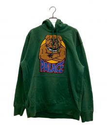 PALACE（パレス）の古着「BULLDOG HOOD」｜グリーン