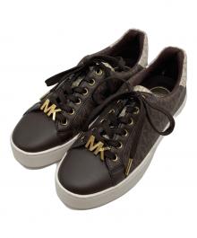 MICHAEL KORS（マイケル・コース）の古着「ローカットスニーカー」｜ブラウン