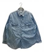 big macビッグマック）の古着「70’sシャンブレーシャツ」｜ブルー