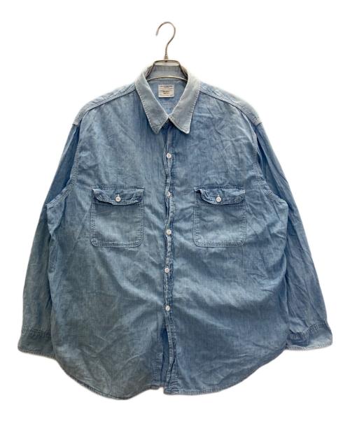 big mac（ビッグマック）BIG MAC (ビッグマック) 70’sシャンブレーシャツ ブルー サイズ:表記なしの古着・服飾アイテム