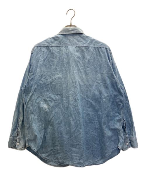 big mac（ビッグマック）BIG MAC (ビッグマック) 70’sシャンブレーシャツ ブルー サイズ:表記なしの古着・服飾アイテム