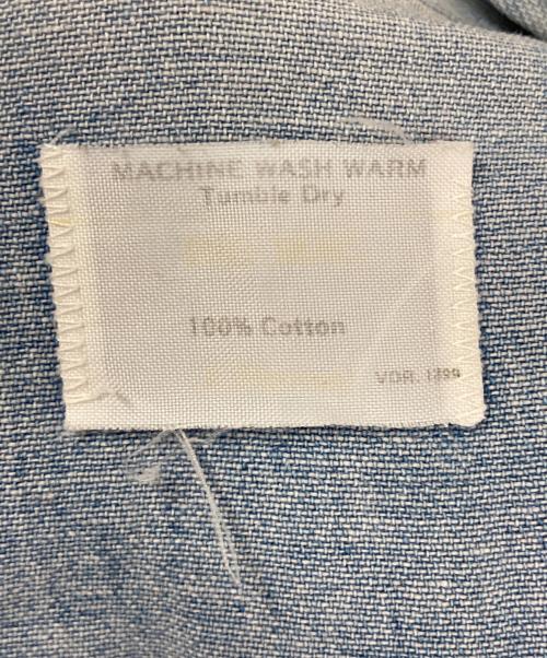 big mac（ビッグマック）BIG MAC (ビッグマック) 70’s シャンブレーウエスタンシャツ ブルー サイズ:表記なしの古着・服飾アイテム