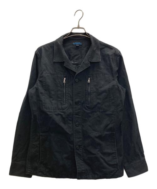 BURBERRY BLUE LABEL（バーバリー ブルー レーベル）BURBERRY BLUE LABEL (バーバリー ブルー レーベル) ダブルジップポケットジャケット ブラック サイズ:Lの古着・服飾アイテム