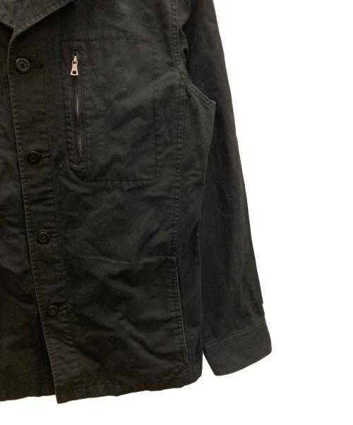 BURBERRY BLUE LABEL（バーバリー ブルー レーベル）BURBERRY BLUE LABEL (バーバリー ブルー レーベル) ダブルジップポケットジャケット ブラック サイズ:Lの古着・服飾アイテム