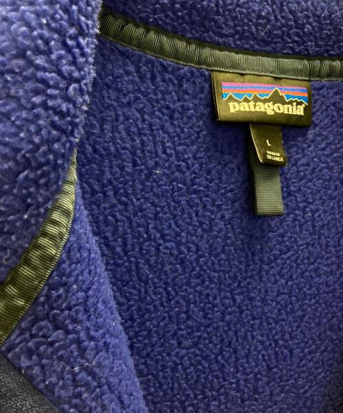 Patagonia（パタゴニア）Patagonia (パタゴニア) RETRO PILE PULLOVER ブルー サイズ:Lの古着・服飾アイテム