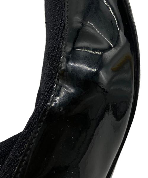 CHANEL（シャネル）CHANEL (シャネル) ココマークラメソックスブーツ ブラック サイズ:35 2/1の古着・服飾アイテム