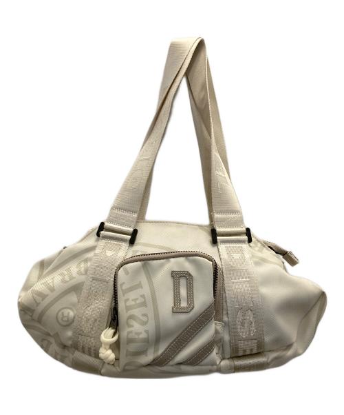 DIESEL（ディーゼル）DIESEL (ディーゼル) ロングハンドルバッグ アイボリーの古着・服飾アイテム