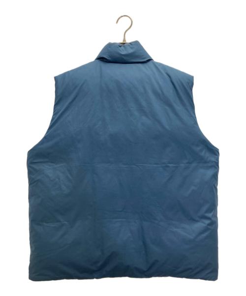 TAION（タイオン）TAION (タイオン) ダウンベスト ブルー サイズ:Lの古着・服飾アイテム