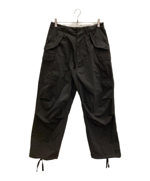 YAECA PARK（ヤエカパーク）YAECA PARK (ヤエカパーク) FATIGUE PANTS ブラック サイズ:表記なしの古着・服飾アイテム