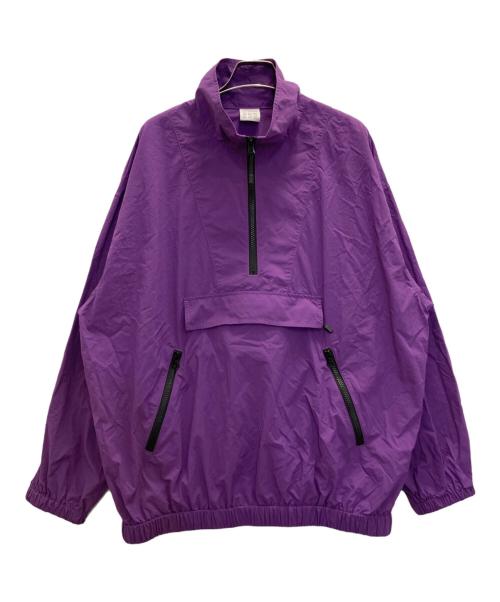12closet（トゥエルブクローゼット）12closet (トゥエルブクローゼット) 薄軽撥水アノラック パープル サイズ:表記なしの古着・服飾アイテム