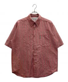 Columbia（コロンビア）の古着「半袖チェックシャツ」｜レッド