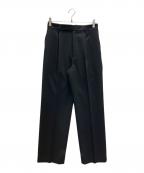 Spick and Spanスピック＆スパン）の古着「ドライダブルクロステーパードパンツ」｜ネイビー