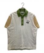 CAFE KITSUNEカフェ キツネ）の古着「FOX RELAX POLO SHIRTS」｜ホワイト