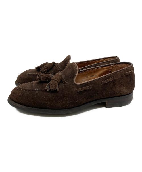 Crockett & Jones（クロケット＆ジョーンズ）Crockett & Jones (クロケット＆ジョーンズ) CAVENDISH3 ブラウン サイズ:5 2/1の古着・服飾アイテム