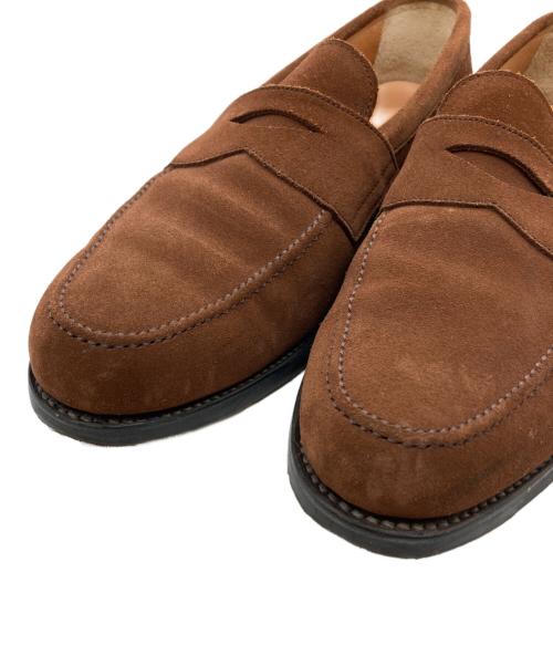 SCOTCH GRAIN（スコッチグレイン）SCOTCH GRAIN (スコッチグレイン) コインローファー ブラウン サイズ:25㎝の古着・服飾アイテム