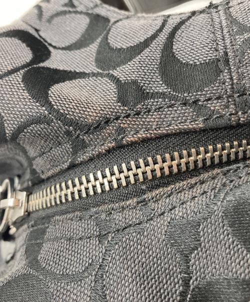 COACH（コーチ）COACH (コーチ) ソーホーシグネチャートートバッグ ブラックの古着・服飾アイテム