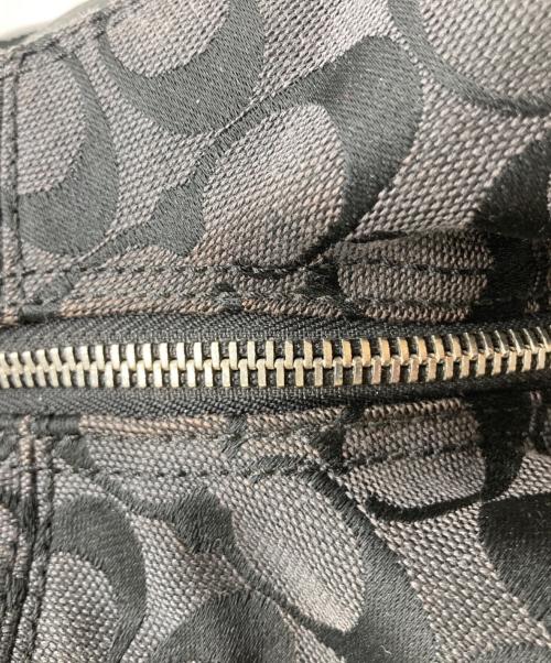 COACH（コーチ）COACH (コーチ) ソーホーシグネチャートートバッグ ブラックの古着・服飾アイテム