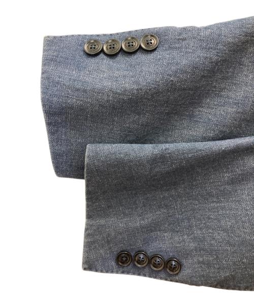 ERMENEGILDO ZEGNA（エルメネジルド・ゼニア）ERMENEGILDO ZEGNA (エルメネジルド・ゼニア) デニム2Bジャケット インディゴ サイズ:7-48Cの古着・服飾アイテム