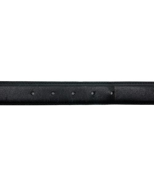 CHANEL（シャネル）CHANEL (シャネル) ココマークレザーベルト ブラックの古着・服飾アイテム