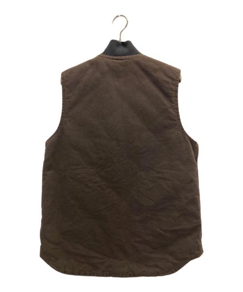 CarHartt（カーハート）CarHartt (カーハート) ダックベスト ブラウン サイズ:Sの古着・服飾アイテム