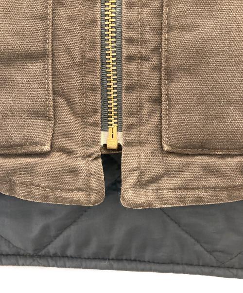CarHartt（カーハート）CarHartt (カーハート) ダックベスト ブラウン サイズ:Sの古着・服飾アイテム