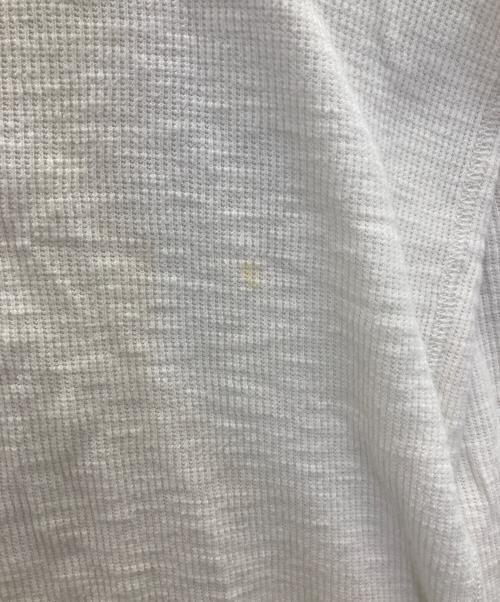 RRL（ダブルアールエル）RRL (ダブルアールエル) サーマルカットソー ホワイト サイズ:Lの古着・服飾アイテム