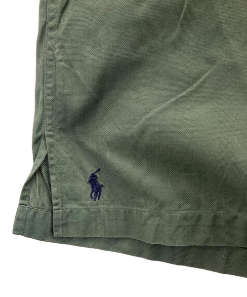 POLO RALPH LAUREN（ポロ・ラルフローレン）POLO RALPH LAUREN (ポロ・ラルフローレン) 90s cotton caldwell open coller s/s shirts グリーン サイズ:Lの古着・服飾アイテム