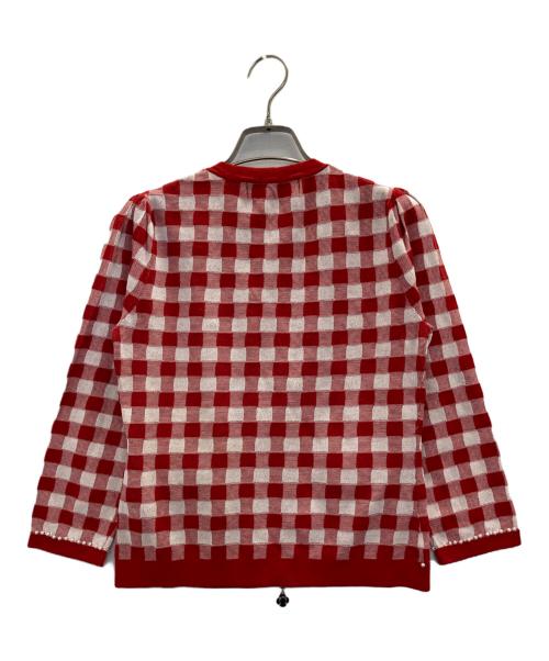 M'S GRACY（エムズグレイシー）M'S GRACY (エムズグレイシー) カーディガン レッド サイズ:38の古着・服飾アイテム