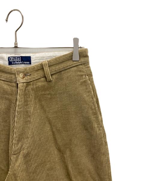 POLO RALPH LAUREN（ポロ・ラルフローレン）POLO RALPH LAUREN (ポロ・ラルフローレン) 90s POLO CORDS PANTS ベージュ サイズ:W30　L30の古着・服飾アイテム