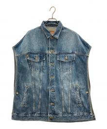 Spick and Span（スピック＆スパン）の古着「2WAYポンチョデニムベスト」｜インディゴ