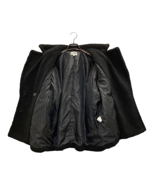 rienda（リエンダ）rienda (リエンダ) フェイクボアチェスターショートCT ブラック サイズ:FREEの古着・服飾アイテム