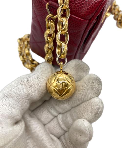 CHANEL（シャネル）CHANEL (シャネル) マトラッセカメラバッグ レッドの古着・服飾アイテム