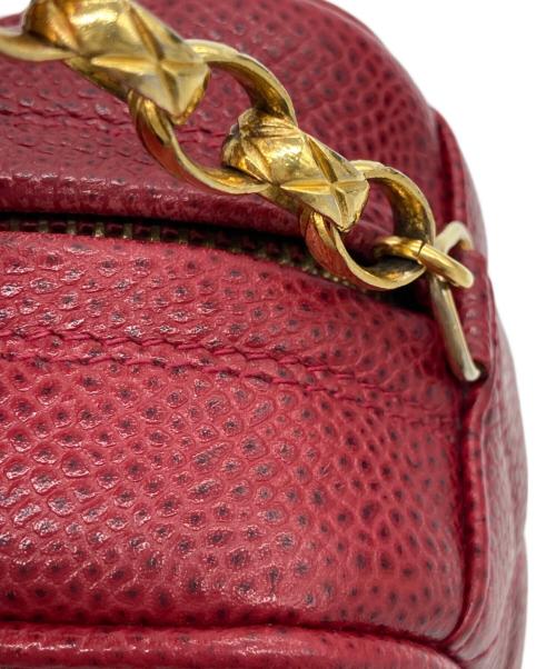 CHANEL（シャネル）CHANEL (シャネル) マトラッセカメラバッグ レッドの古着・服飾アイテム