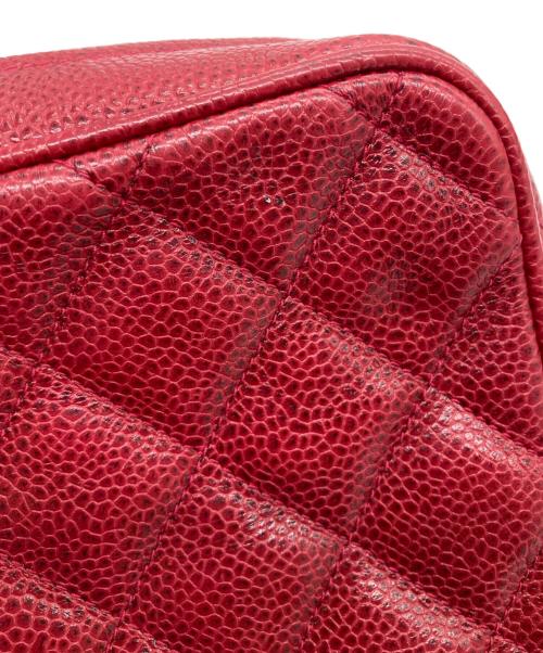 CHANEL（シャネル）CHANEL (シャネル) マトラッセカメラバッグ レッドの古着・服飾アイテム