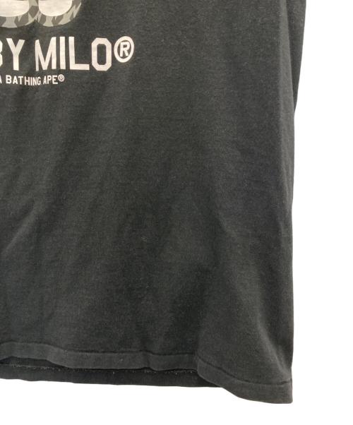 BAPE BY A BATHING APE（ベイプバイアベイシングエイプ）BAPE BY A BATHING APE (ベイプバイアベイシングエイプ) BABY MILO TEE ブラック サイズ:Lの古着・服飾アイテム