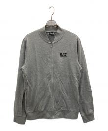 EA7（イーエーセブン）の古着「スウェットブルゾン」｜グレー