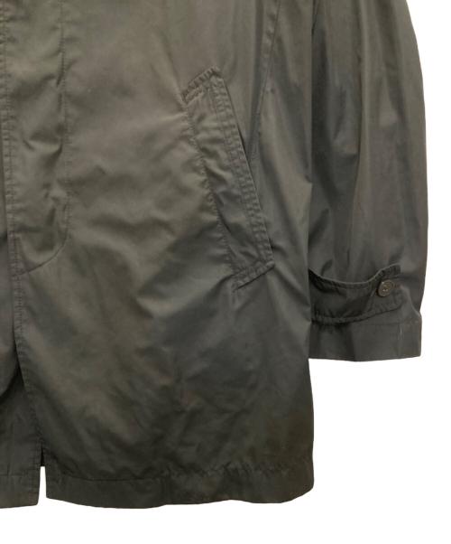 EMPORIO ARMANI（エンポリオ アルマーニ）EMPORIO ARMANI (エンポリオ アルマーニ) W/R フライフロントナイロンコート ブラック サイズ:SIZE 48の古着・服飾アイテム