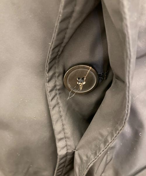 EMPORIO ARMANI（エンポリオ アルマーニ）EMPORIO ARMANI (エンポリオ アルマーニ) W/R フライフロントナイロンコート ブラック サイズ:SIZE 48の古着・服飾アイテム