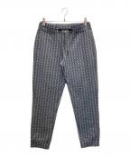 EMPORIO ARMANIエンポリオ アルマーニ）の古着「総柄ジョガーパンツ」｜グレー