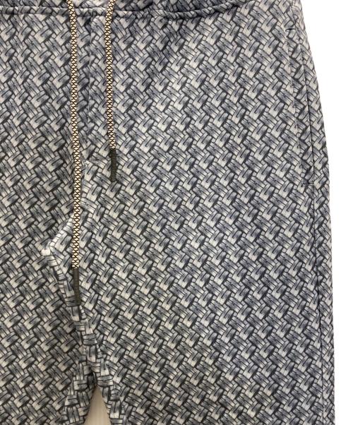 EMPORIO ARMANI（エンポリオ アルマーニ）EMPORIO ARMANI (エンポリオ アルマーニ) 総柄ジョガーパンツ グレー サイズ:Sの古着・服飾アイテム