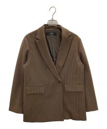 JOURNAL STANDARD（ジャーナルスタンダード）の古着「ウールライクストレッチジャケット」｜ブラウン