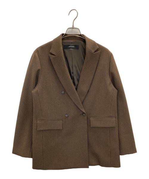 JOURNAL STANDARD（ジャーナルスタンダード）JOURNAL STANDARD (ジャーナルスタンダード) ウールライクストレッチジャケット ブラウン サイズ:SIZE 38の古着・服飾アイテム