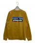 Patagonia (パタゴニア) P-6 ロゴ オーガニック クルー スウェットシャツ イエロー サイズ:SIZE M：5000円