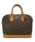LOUIS VUITTON（ルイ ヴィトン）の古着「モノグラム アルマPM ハンドバッグ」｜ブラウン