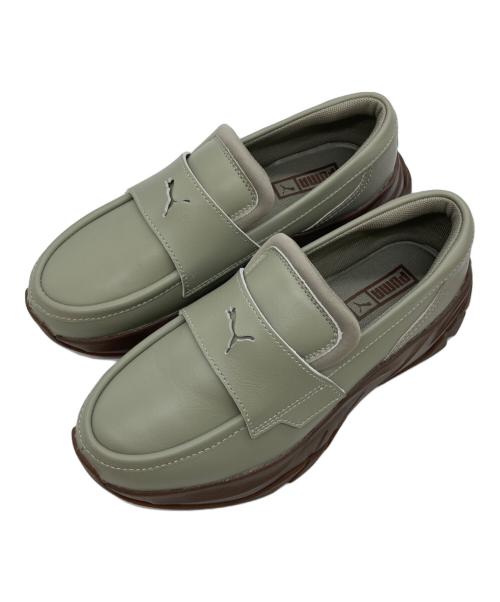 PUMA（プーマ）PUMA (プーマ) LOAFYR WMNS オリーブ サイズ:SIZE 24cmの古着・服飾アイテム